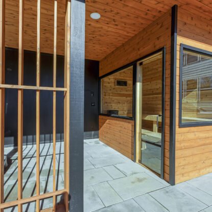 Outdoor Kitchen and Sauna 11