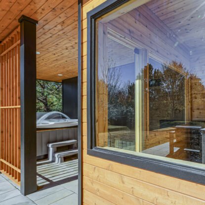 Outdoor Kitchen and Sauna 13